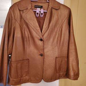 Leather jacket